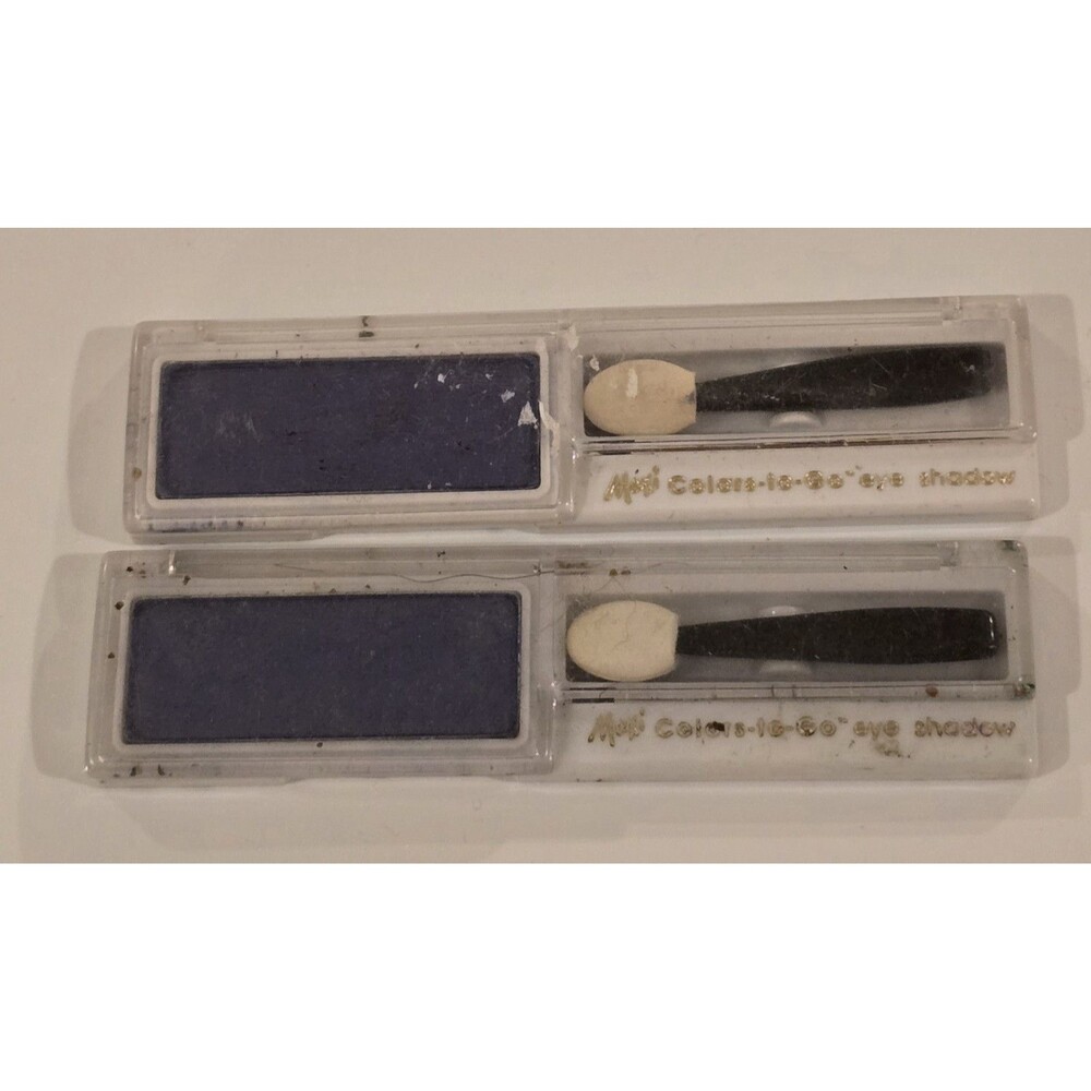 Vintage Max Factor Maxi Colors-to-Go Eye Shadow Lot 2 | Out of the Blue Frost 17